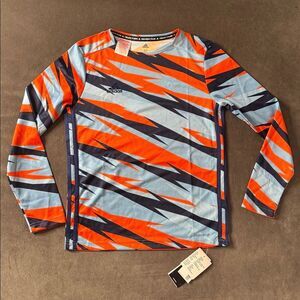 Adidas Youth Boy Sport Performance Aeroready Soccer Shirt Long Sleeve MEDIUM NWT